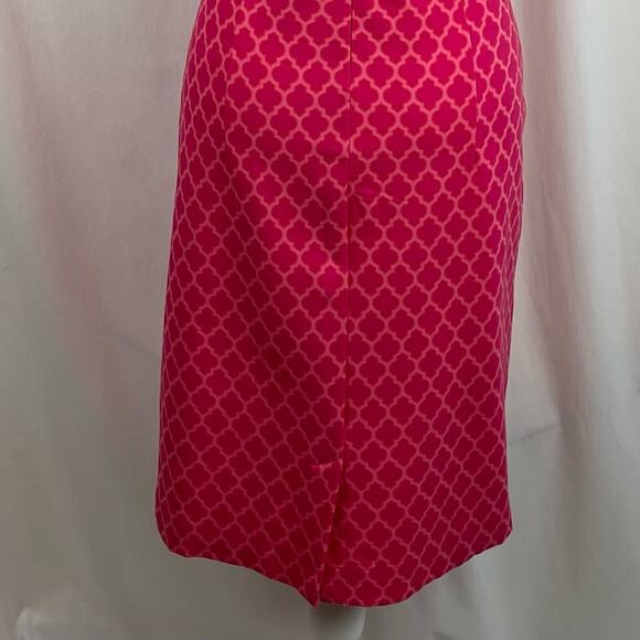 Lands’ End Pink Sheath Office Career Feminine Sheath Dress Size 10 - Picture 8 of 14